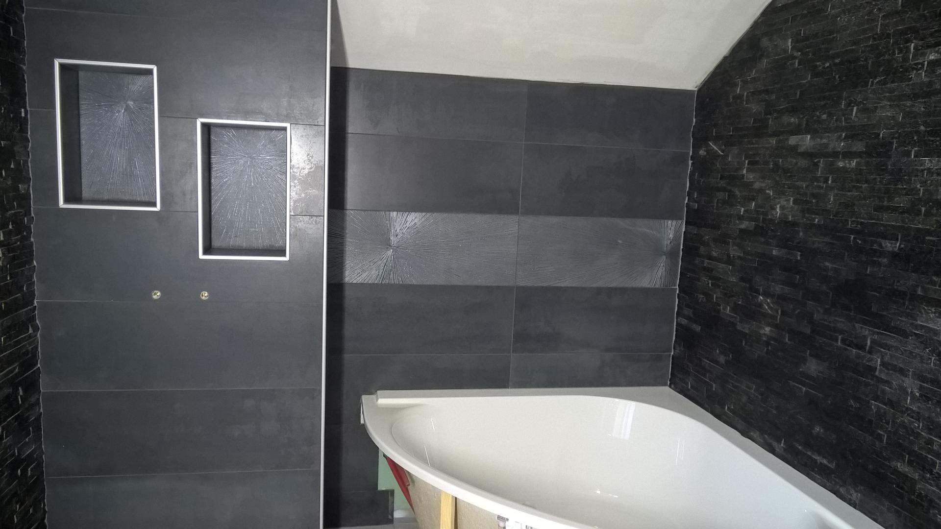 installation du carrelage